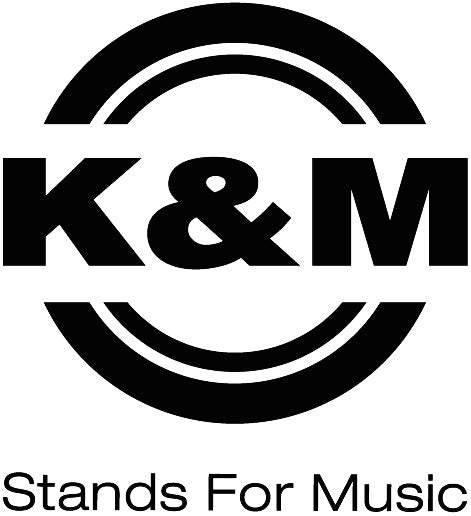 K&M SPEAKER STAND 21435 - BLACK